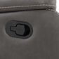 Steve Silver Katrine Manual Reclining Loveseat in Charcoal, , large