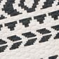 Peking Handicraft Queen Ranch 3-Piece King Quilt Set in Black and White, , large