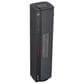 Pelonis 22" Ceramic Tower Dual Flex Heater with Thermostat in Black, , large