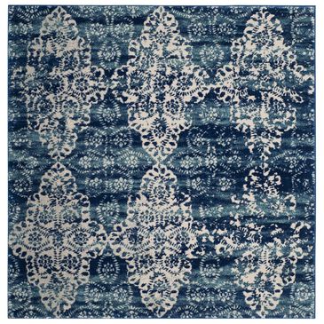 Safavieh Evoke EVK266F-5SQ 5"1" Square Royal/Ivory Area Rug, , large