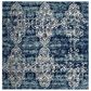 Safavieh Evoke EVK266F-5SQ 5"1" Square Royal/Ivory Area Rug, , large
