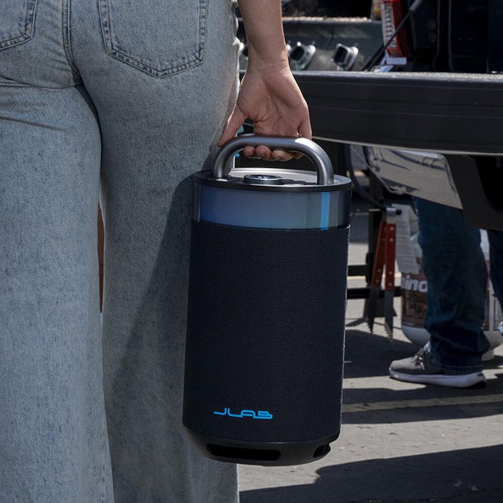 JLab Epic Party Portable Bluetooth Speaker in Black, , large