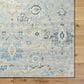 Surya Avellino 6"7" x 9"2" Light Beige, Deep Teal, Light Olive, Gray, Tan and Denim Area Rug, , large