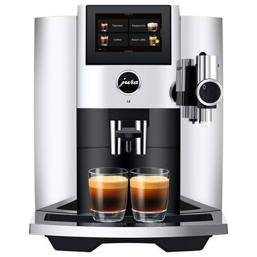 Jura S8 64 Oz Automatic Coffee Maker in Chrome, , large