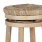 Linon Home Decor Morgan Swivel Counter Stool in Natural, , large