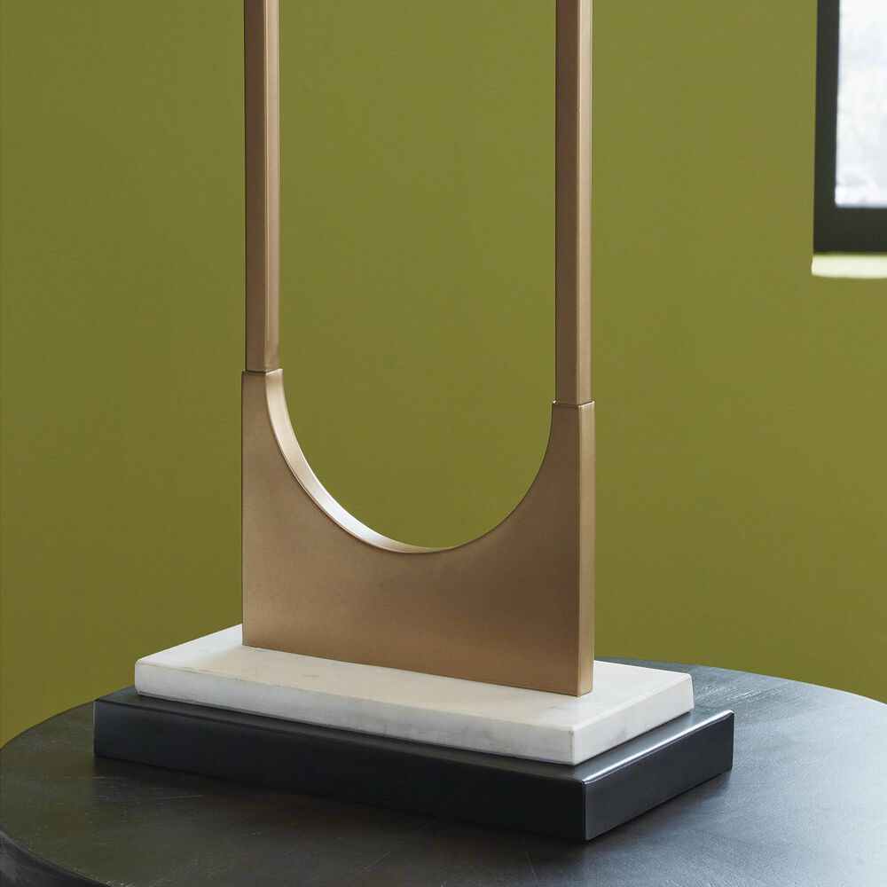 Ashley Malana Table Lamp in Brass, , large