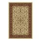 Radici USA Noble 1318 7"9" x 9"6" Ivory Area Rug, , large