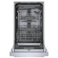 Bosch 800 Series 18" Built In Recessed Handle Dishwasher in Stainless Steel, , large