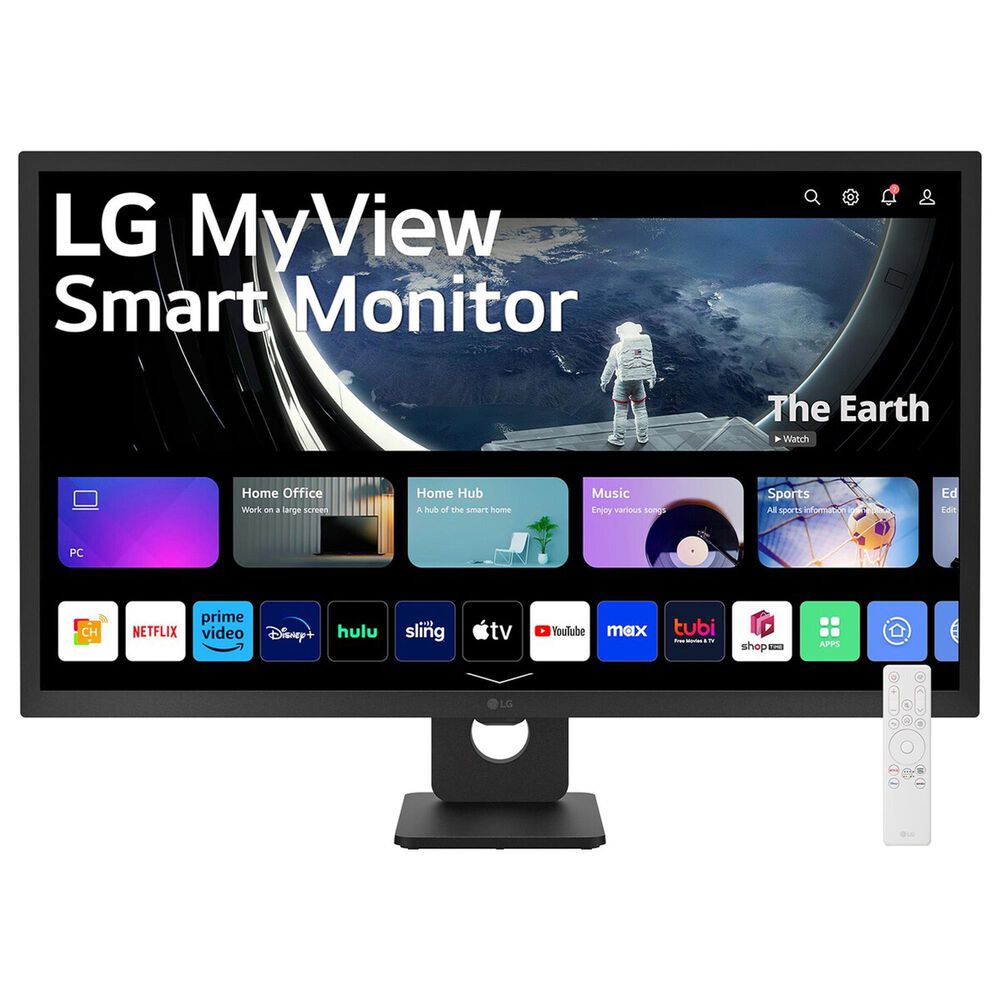 LG MyView 32&quot; Full HD IPS Smart Monitor with webOS in Black, , large