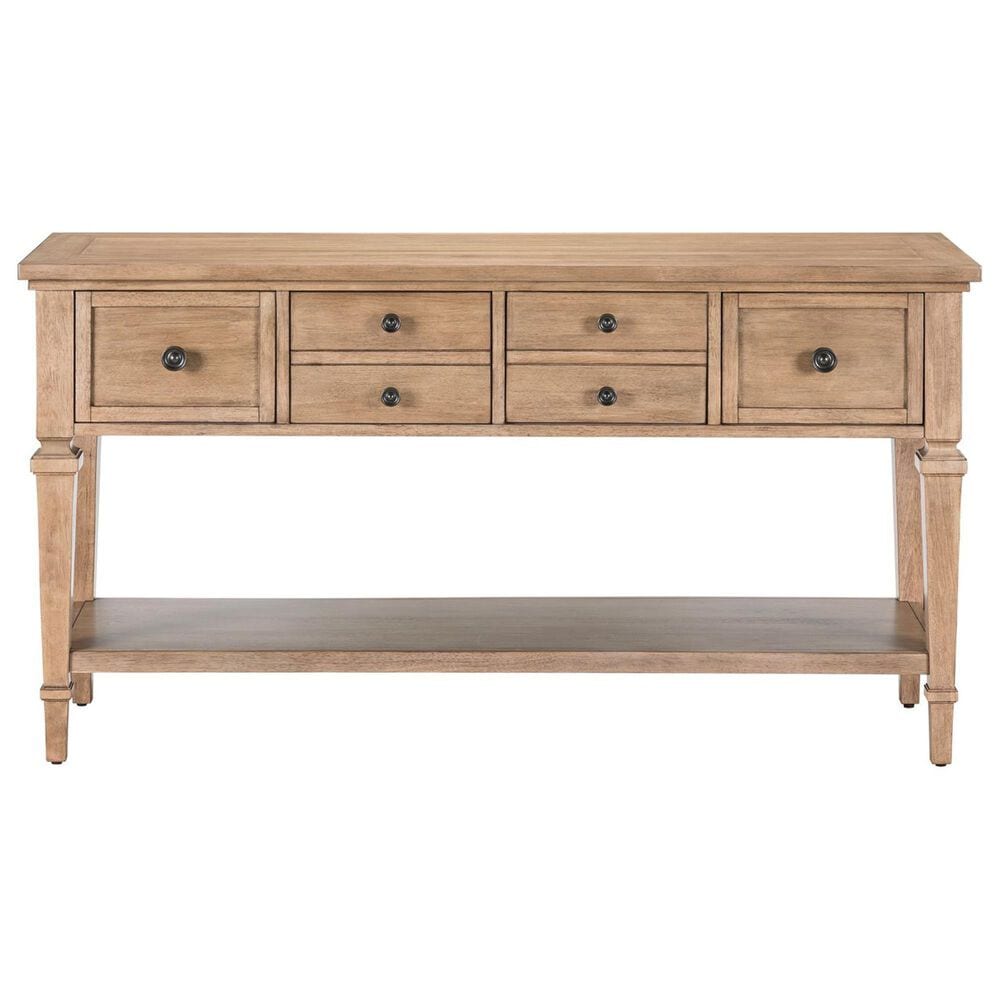 Belle Furnishings Haven Hills Sofa Table in Camel Beige, , large