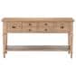 Belle Furnishings Haven Hills Sofa Table in Camel Beige, , large