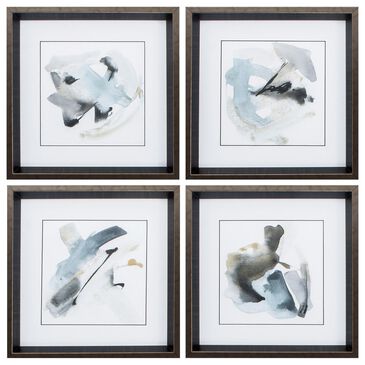 Propac "Sand & Sky" Wall Art in Gray (Set of 4), , large