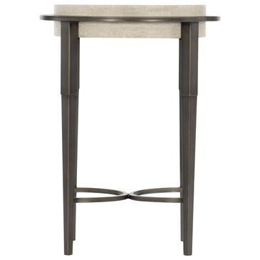 Bernhardt Barclay Round Drink Table in Antique Pewter, , large