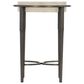 Bernhardt Barclay Round Drink Table in Antique Pewter, , large