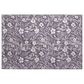 Dalyn Rug Company Soft Essentials Floral Purple 1"8" x 2"6" Indoor/Outdoor Area Rug, , large