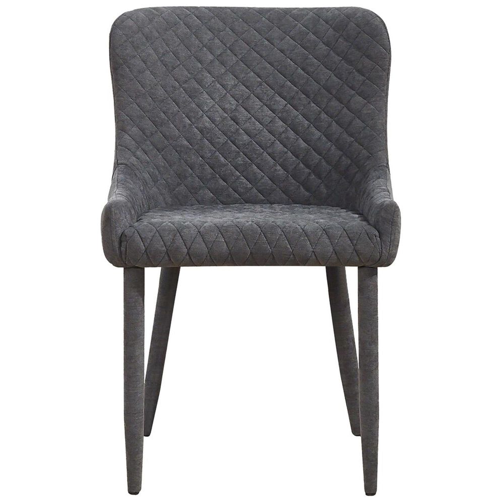 Tov Furniture Draco Velvet Chair in Grey, , large