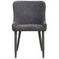 Tov Furniture Draco Velvet Chair in Grey, , large