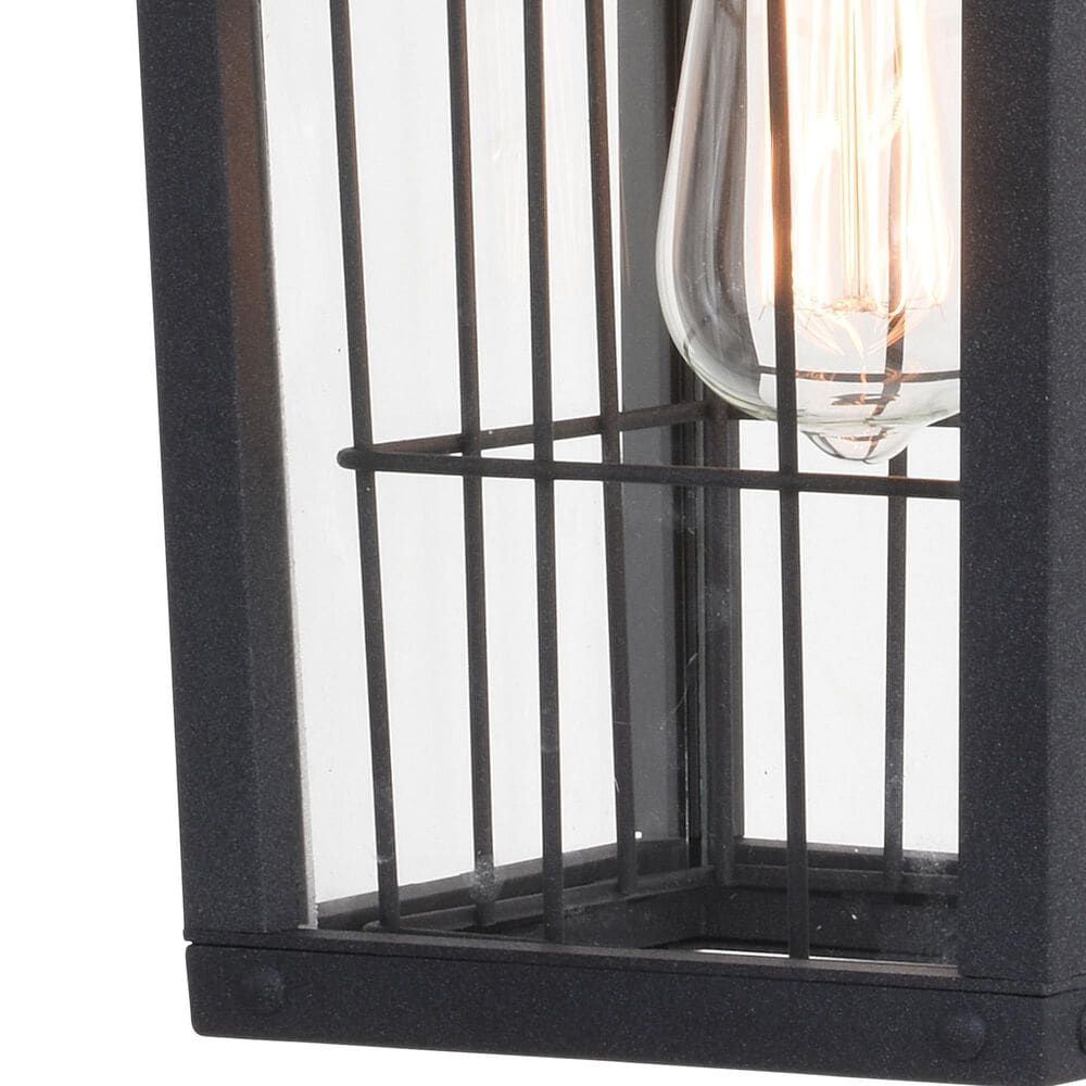Vaxcel Gage 1-Light Outdoor Pendant in Volcanic Black, , large