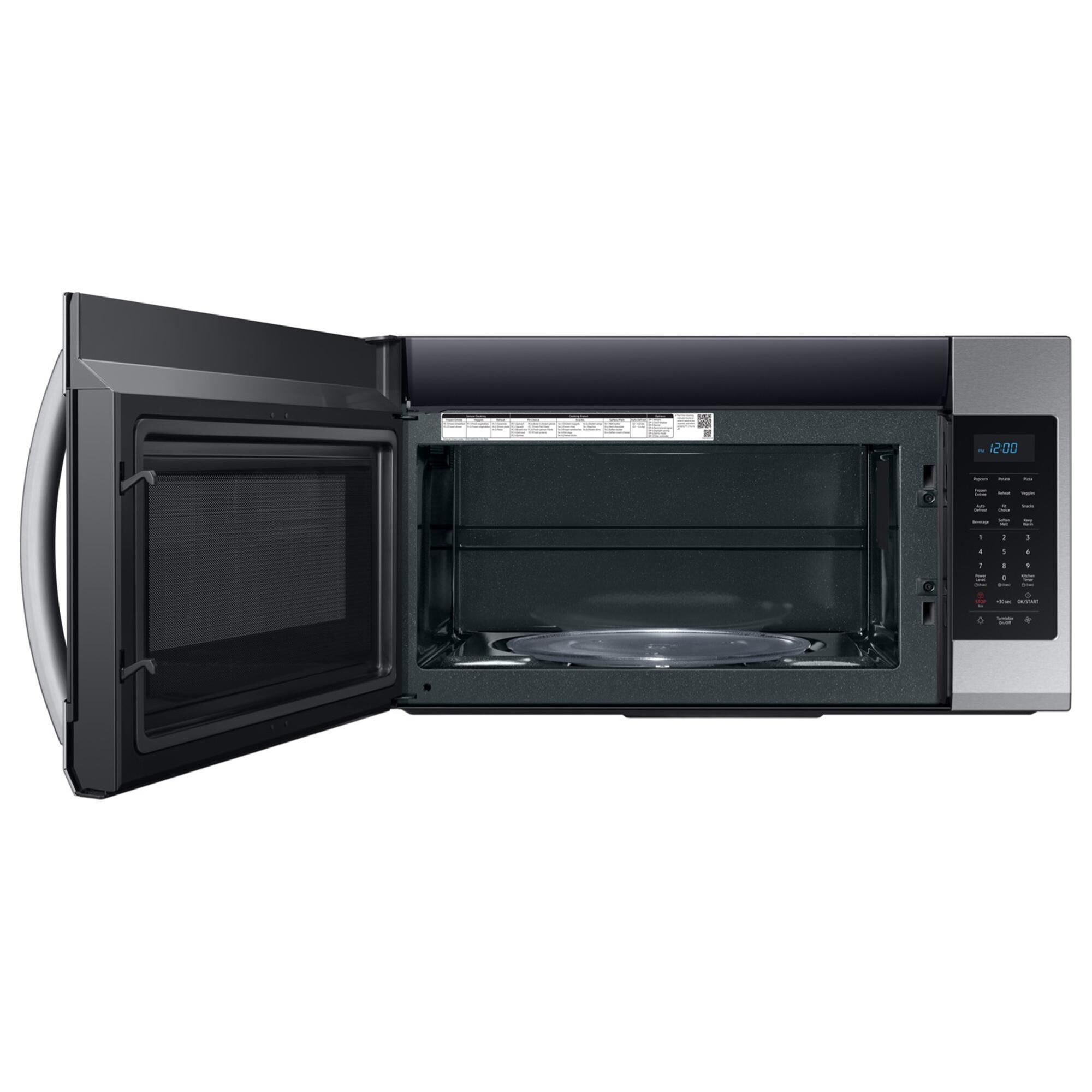 samsung microwave over the range stainless steel