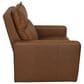 Aurora Furnishings Malta Power Zero Gravity Recliner with Vibration in Bourbon, , large