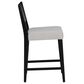Linon Home Decor Cadence Counter Stool in Black, , large
