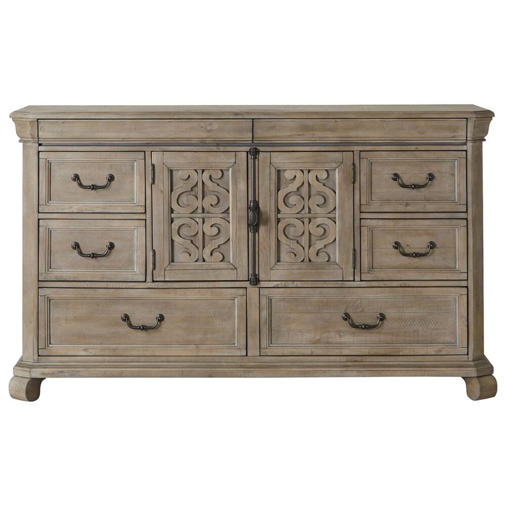 Nicolette Home Tinley Park Door and Drawer Dresser in Dove Tail Gray, , large
