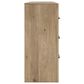 Ashley Brozmont King Panel Bed with Dresser and Nightstand in Natural Brown, , large