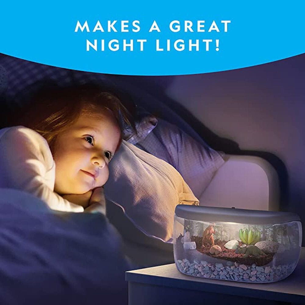 National Geographic Dinosaur Habitat Light-Up Terrarium Kit, , large