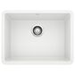 Blanco Precis 24" Single Bowl Kitchen Sink in White, , large