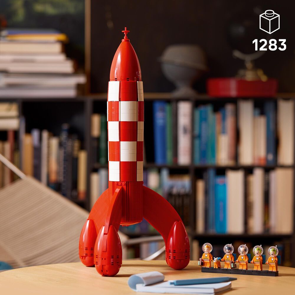 LEGO Tintin Moon Rocket Building Set, , large
