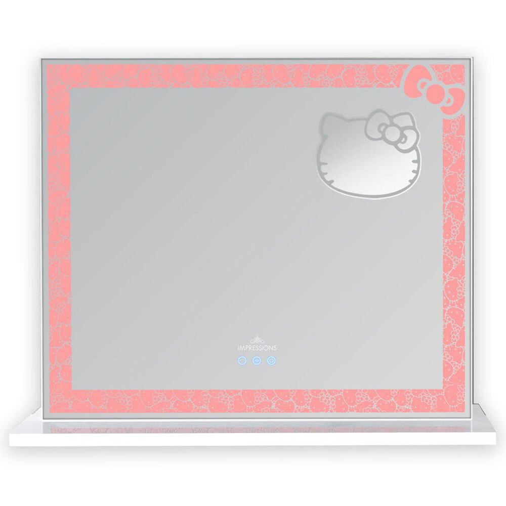 Impressions Vanity Hello Kitty Vanity Mirror in White, , large