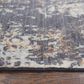 RIZZY Gossamer Dark Gray 9"x12" Area Rug, , large