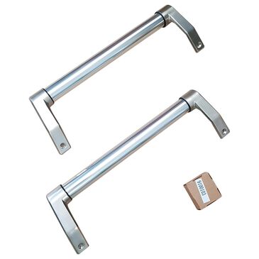 Bertazzoni Handle Kit Master for 24" Bottom Mount Refrigerator in Stainless Steel, , large
