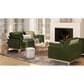 Jennifer Taylor Home Pasadena Stationary Sofa in Olive Green Velvet, , large