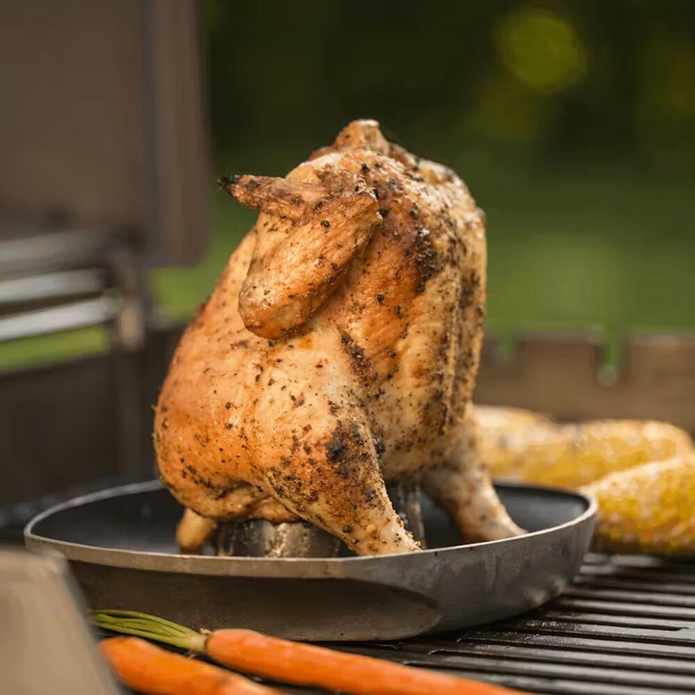 Weber Grills Deluxe Poultry Roaster in Black, , large