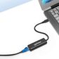 Manhattan USB-C to 2.5GBASE-T Ethernet Adapter in Black, , large