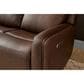 Flexsteel Alister Gliding Power Reclining Sofa with Headrest and Lumbar in Burnt Umber, , large