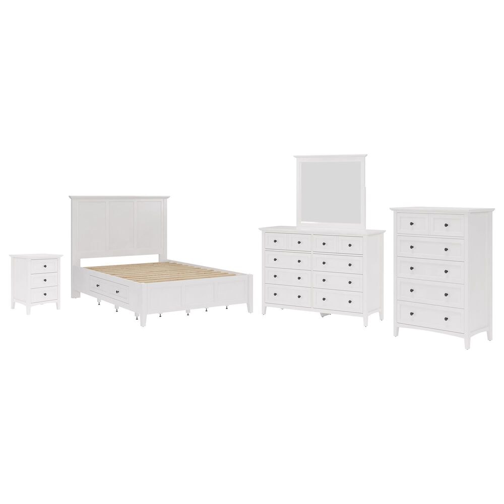 Urban Home Grace 5-Piece Queen Bedroom Set in Snowfall White, , large