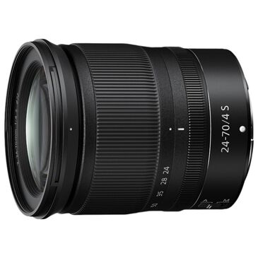 Nikon Nikkor Z 24-70mm F/4 S Lens in Black, , large