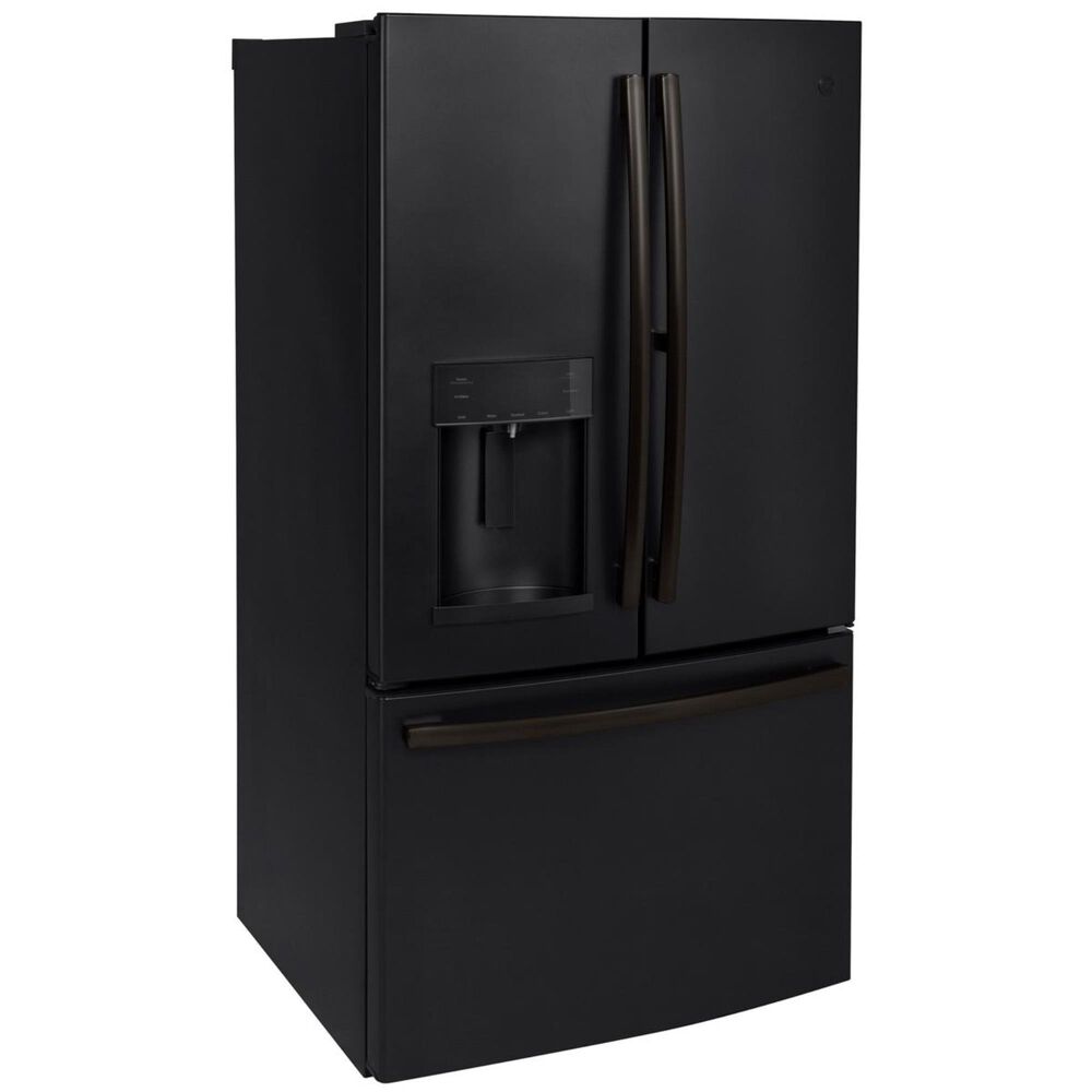 GE Appliances 27.8 Cu. Ft. Energy Star French-Door Refrigerator in Black Slate, , large