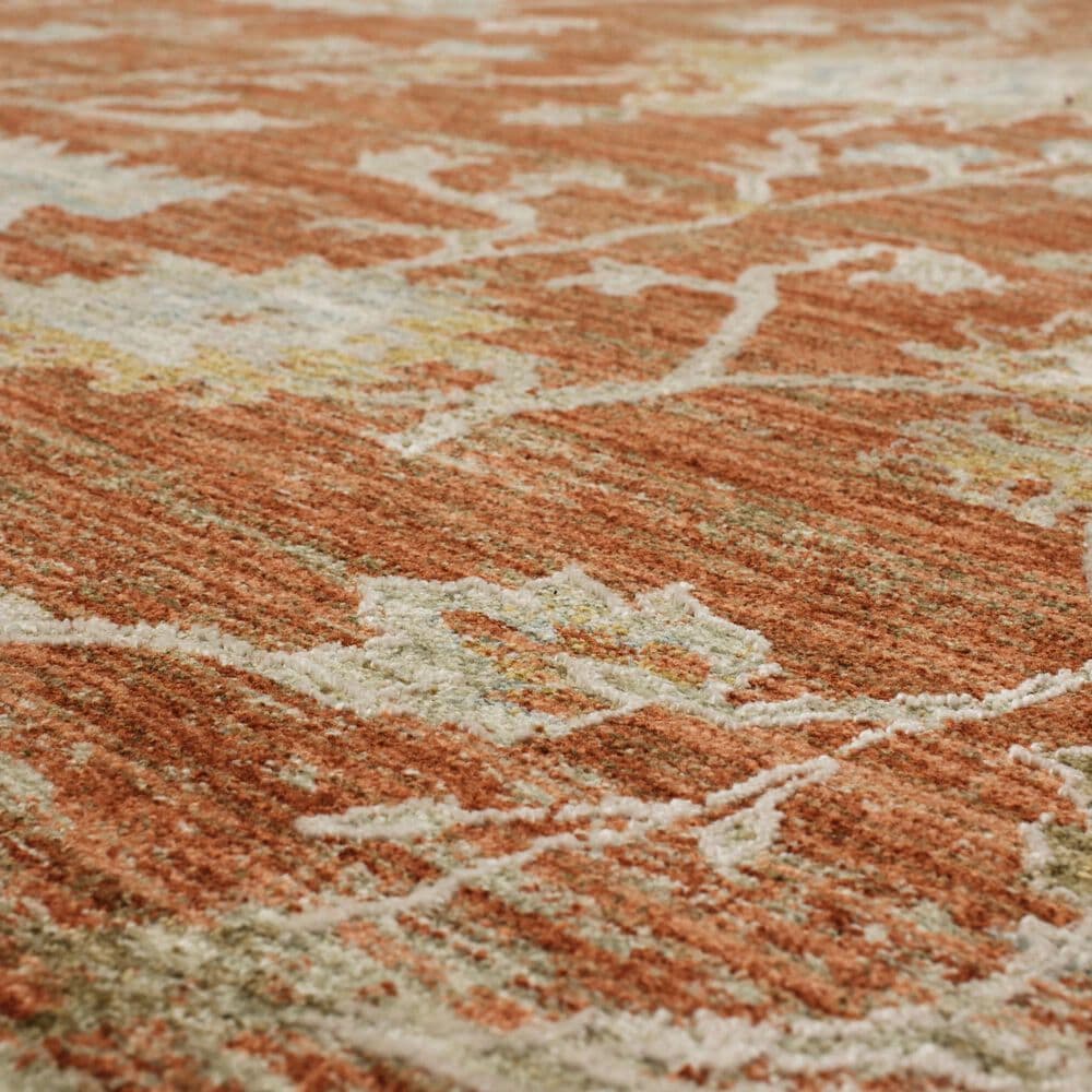 Karastan Adalia Iznik 10&#39; x 14&#39; Rust Area Rug, , large