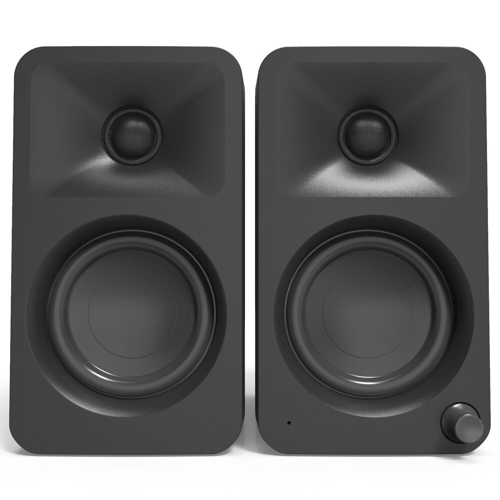 Kanto ORA Desktop Powered Reference Speakers with USB-C Input in Black (Pair), , large