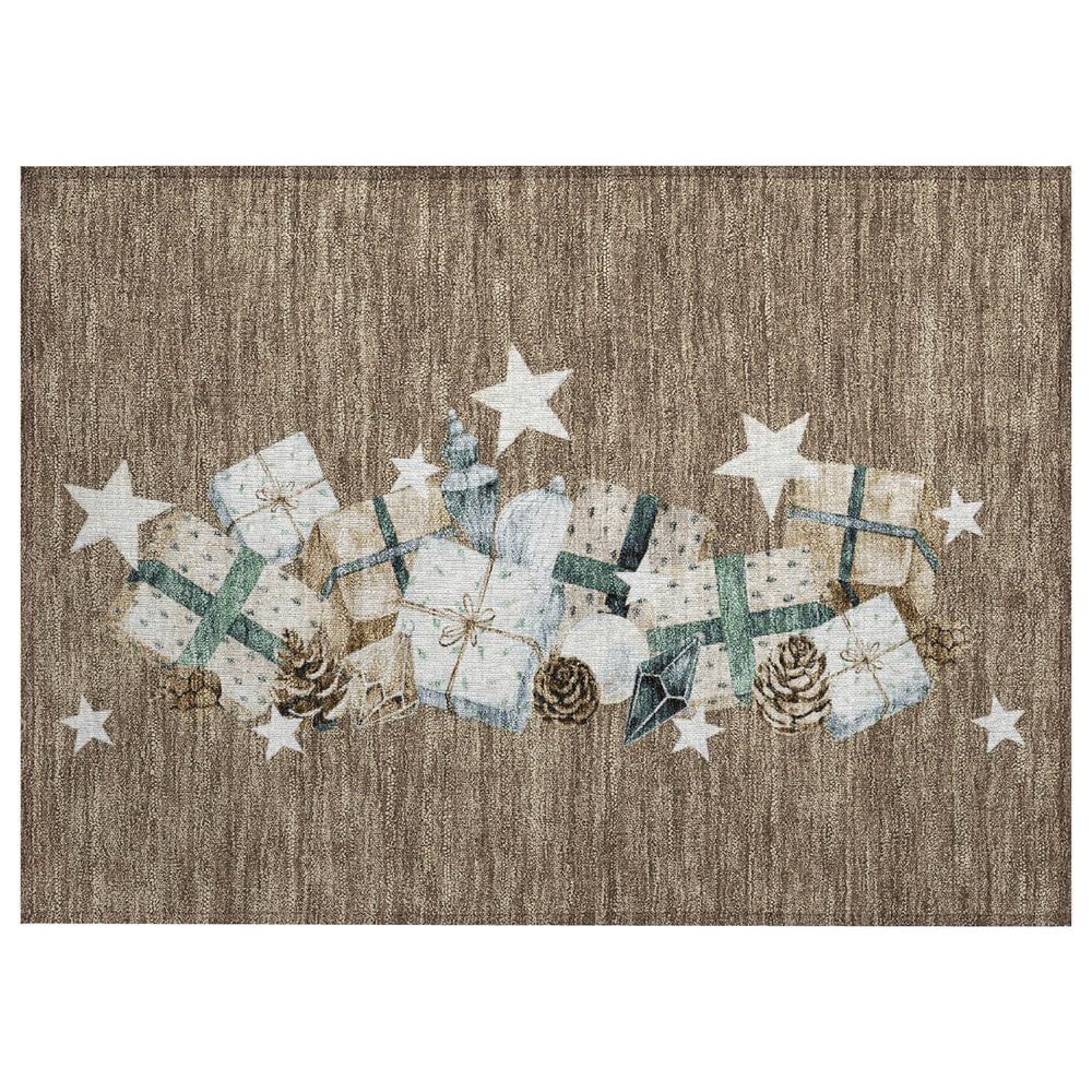 Dalyn Rug Company Wonderland WN33 1"8" x 2"6" Brown Indoor/Outdoor Area Rug, , large