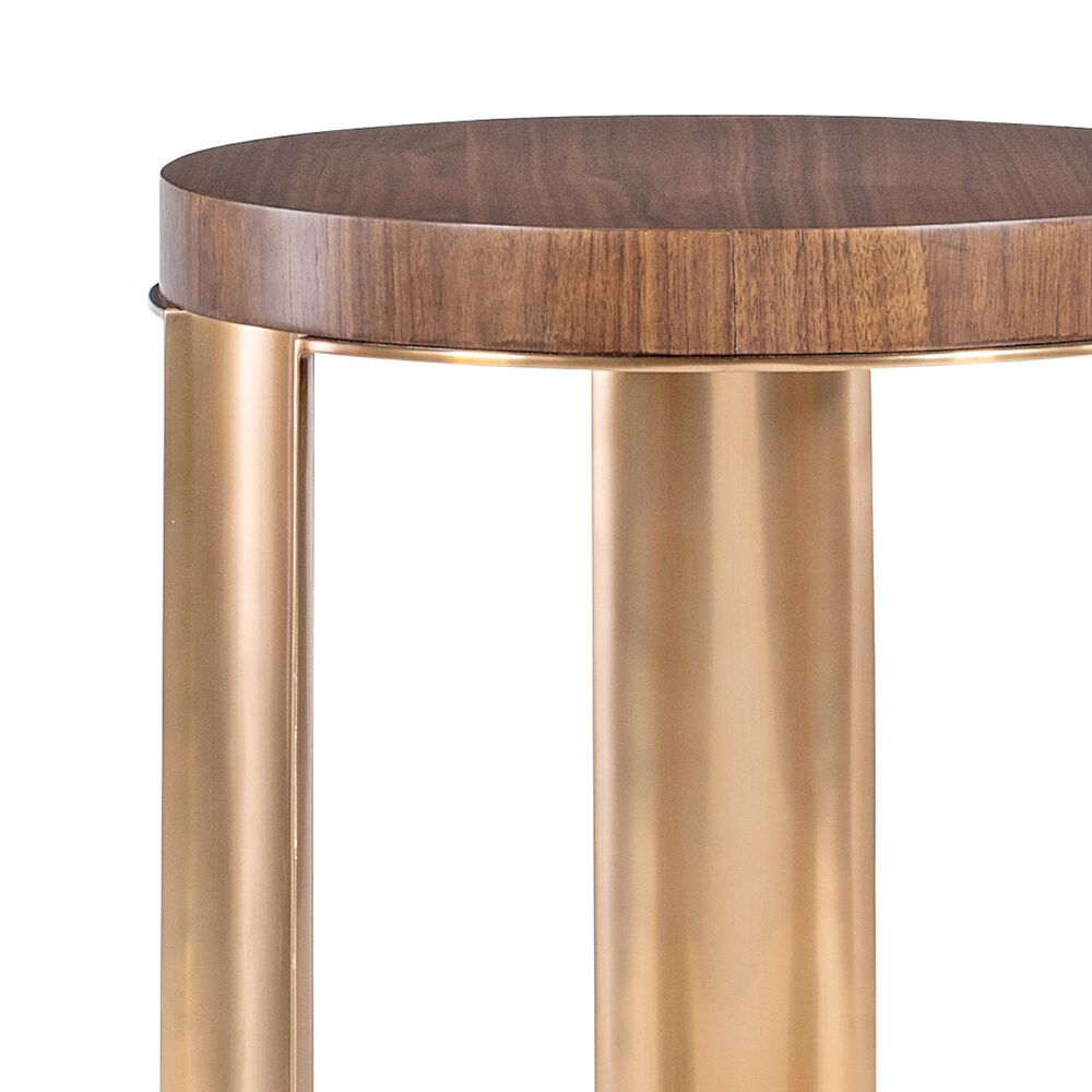 Hooker Furniture Eleana Accent Table in Light Caramel and Sunlit Bronze, , large