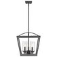 Golden Lighting Mercer 3-Light Pendant in Matte Black, , large