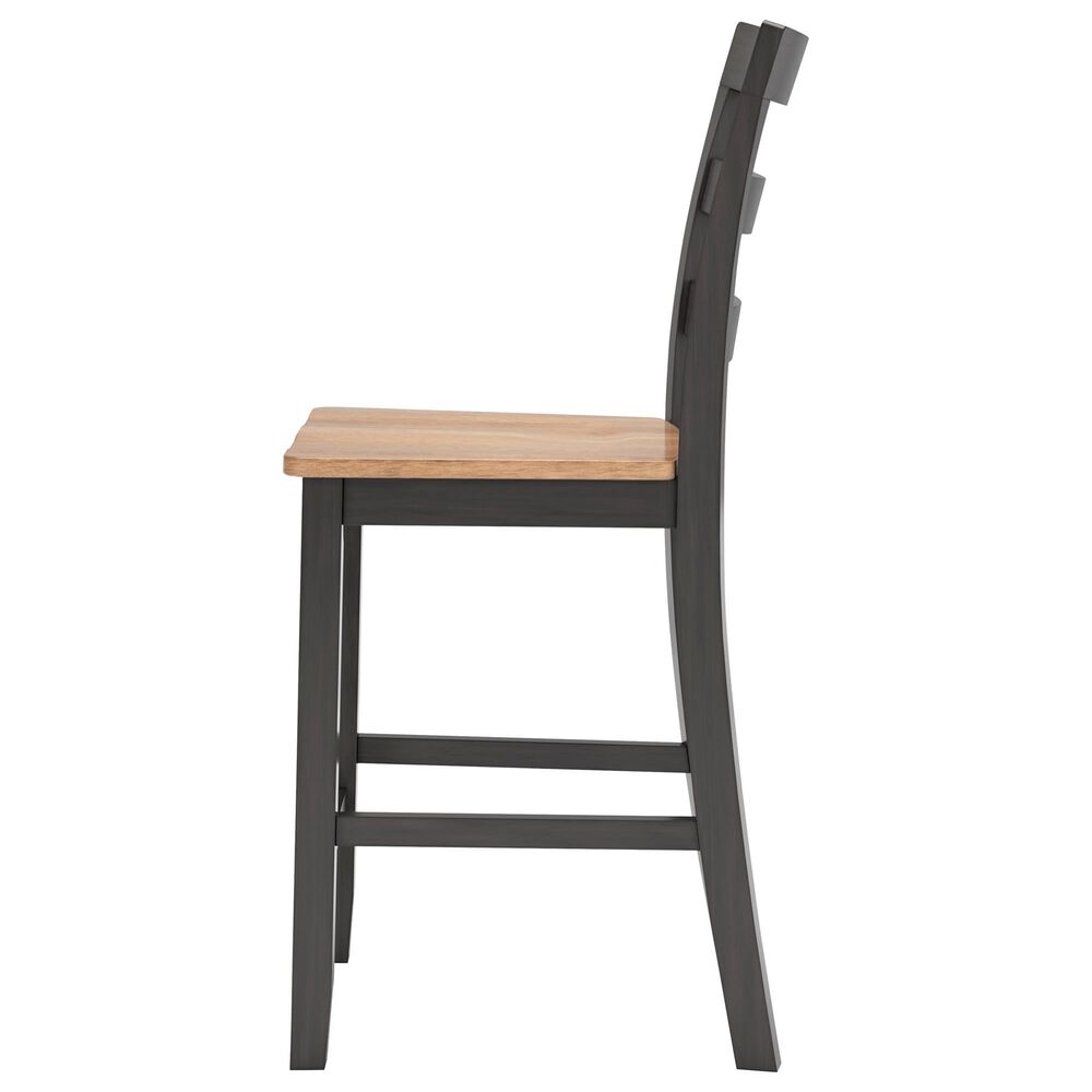 Ashley Gesthaven Counter Stool in Light Natural and Dark Brown, , large