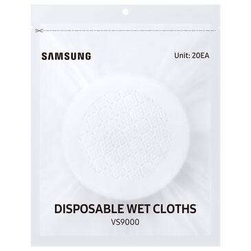 Samsung 20-Pack Disposable Wet Pad for Mop Brush in White, , large