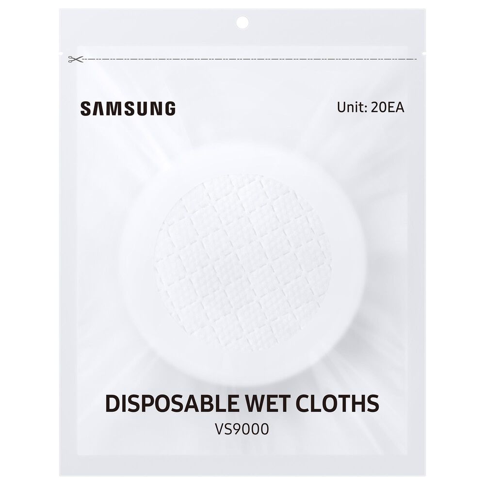 Samsung 20-Pack Disposable Wet Pad for Mop Brush in White, , large