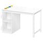 RiverRidge Home 3-Piece Kids Desk and Chair Set with Cubbies and Bookracks in White, , large