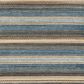 Radici USA Sondrio 2" x 3" Blue Area Rug, , large